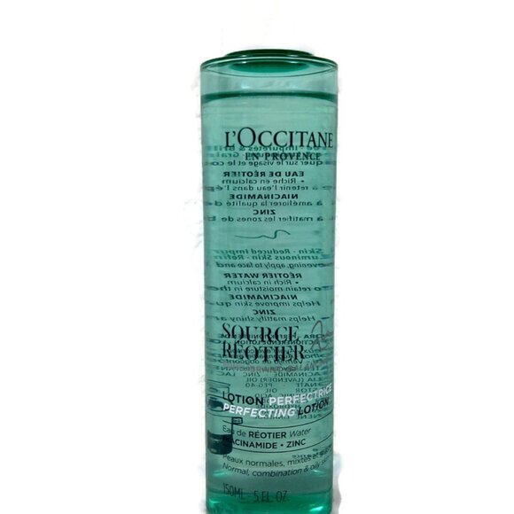 L'OCCITANE Source Réotier Perfecting Lotion 150ml / 5OZ NEW - Picture 2 of 5